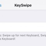 Switch iOS keyboards with one swipe using the KeySwipe tweak