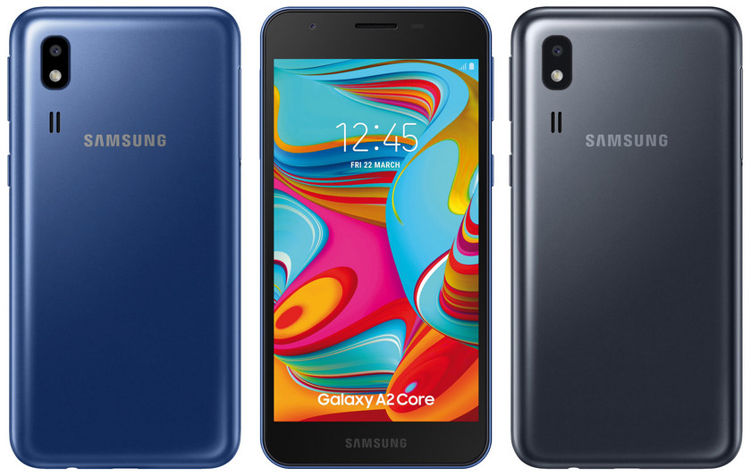 Sandalen als resultaat Pedagogie Eigenschappen van de Galaxy A2 Core: wat goedkoop Samsung 2019 kan doen -  Geek Tech Online