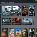 Valve announced a redesign on Steam for the Library and news pages