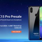 Smartphone OUKITEL C15 Pro with a "drop" is already on sale for $ 69.99