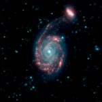 Schauen Sie sich die seltene katastrophale Verschmelzung von Galaxien an, die vom Spitzer-Teleskop aufgenommen wurde