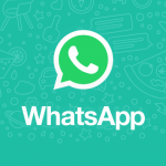 A dark interface will also appear in the WhatsApp application.
