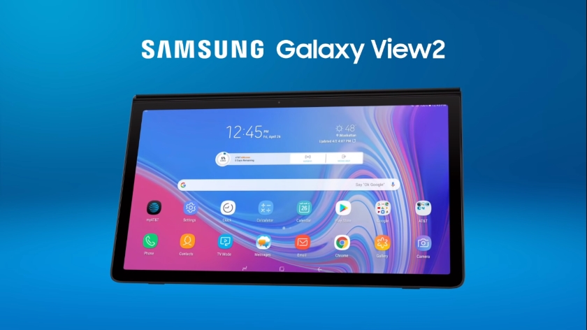 At T Operator Unveiled Galaxy View 2 Tablet Performance 17 3 Inch Display And 12 000 Mah Battery Geek Tech Online
