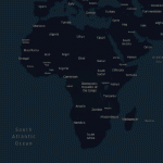 أصدرت الشبكة العصبية Facebook خريطة الكثافة السكانية لأفريقيا