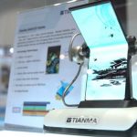 Tianma demonstrierte auf der Computex 2019 ein 7,4-Zoll-Faltdisplay