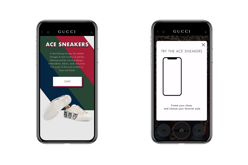 Gucci introduced an application for iOS, which will allow you to try on  shoes in AR - Geek Tech Online