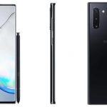 Samsung Galaxy Note 10 on press renders: thin frames, round neckline and triple camera (added)