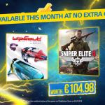 In August, PlayStation Plus subscribers will get Sniper Elite 4 and WipEout Omega Collection