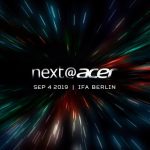 Watch Acer live presentation at IFA 2019 live