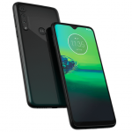 Moto G8 appeared on official renders: a teardrop-shaped display, a chin and a triple camera