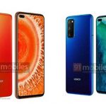 Honor V30 on new press renders: “leaky” display, triple camera, infrared port and scanner on the side