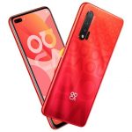 Huawei Nova 6 5G in red gradient colors appeared on the official render