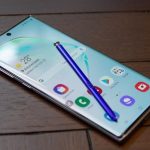 Galaxy Note 10 Lite "lit up" on the official website of Samsung