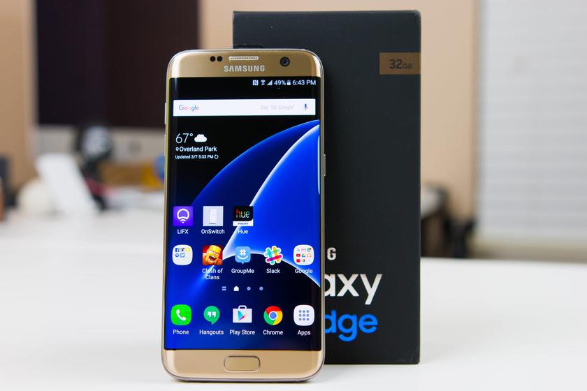 Galaxy Note 7の足跡をたどる Samsung Galaxy S7 Edgeスマートフォン