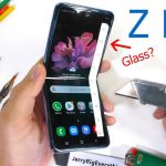 هل شاشة Galaxy Z Flip مغطاة بالبلاستيك العادي؟ سامسونج يشتبه في الكذب