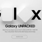 Samsung website reveals the release date of the new flagship Galaxy S20
