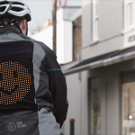 A smart jacket designed to protect against accidents