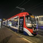 The first unmanned tram is tested in Poland