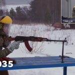 The strength of the Kalashnikov light machine gun was checked by non-stop shooting