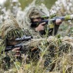 Russian snipers hit a target the size of a 5-ruble coin from a distance of almost 1 km