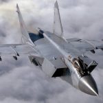 There was a video working out by a Russian fighter to intercept the violator of the Russian border