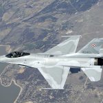 F-16 fighter escorting Russian planes behaved strangely in the sky