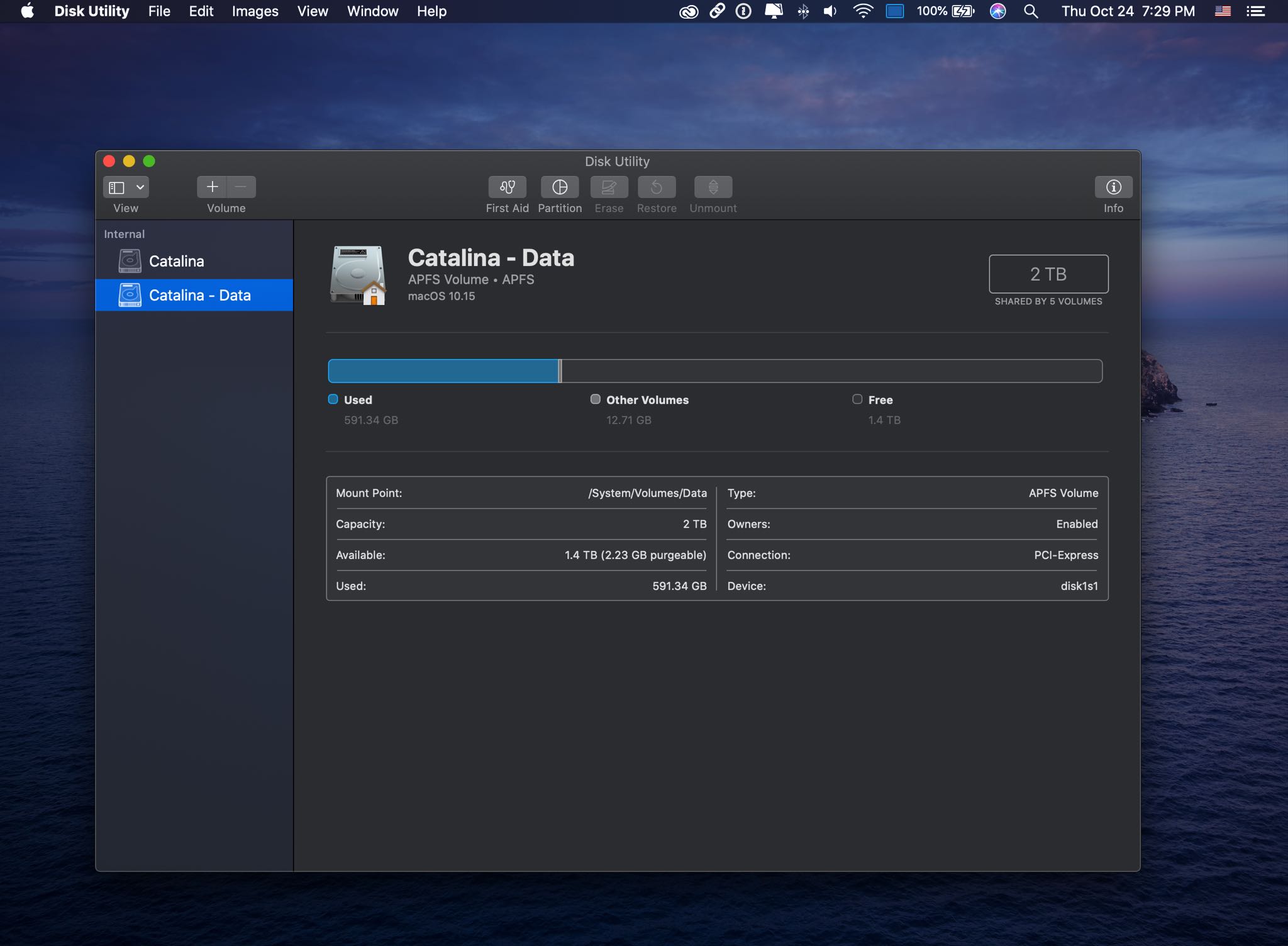 Macos Catalinaがmacで新しいデータボリュームを作成するのはなぜですか オタクテックオンライン