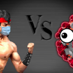 Mortal Kombat-Charakter in einem Parodie-Video mit Coronavirus „infiziert“