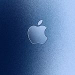 Tapet cu logo-ul Apple pentru iPhone