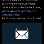 MailMend jailbreak tweak fixes Mail application vulnerability