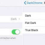 Tweak DarkChrome adds Dark Mode to Chrome browser for iOS