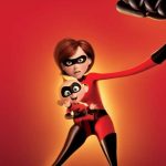 Wallpaper with the cartoon The Incredibles 2 for iPhone and iPad