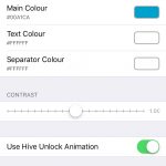 Tweak Hive adds an interesting screen with a password on the iPhone
