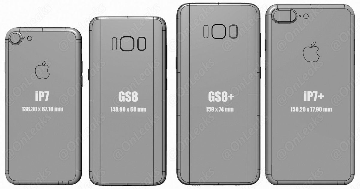 vice versa Tegen de wil compileren Samsung Galaxy S8 or iPhone 7 - which is better? - Geek Tech Online