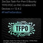 The tfp0 exploit for iOS 12.4.1 and iOS 12.4.2 appeared on devices A12 and newer