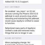 IOS 10.3.3 "AppSync Unified" jailbreak tweak released