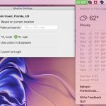 How to add weather forecast to your Mac menu