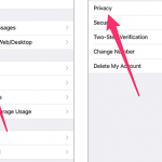 How to change access settings for your status in WhatsApp application on iPhone