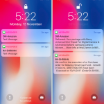 How to enable preview notifications on a locked iPhone X