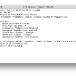 How to check if SIP is enabled on Mac