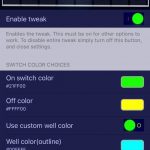 EnableMeAhora tweak allows you to configure switches in Settings