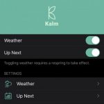 Tweak Kalm adds a more informative lock screen on iPhone