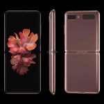 Clamshell Samsung Galaxy Z Flip 5G pe Mystic Bronze Color Video