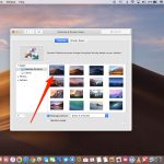 How wallpaper change works in macOS Mojave