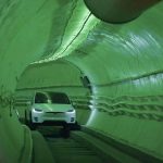 Elon Musk showed what will be the underground Loop tunnel for Tesla cars