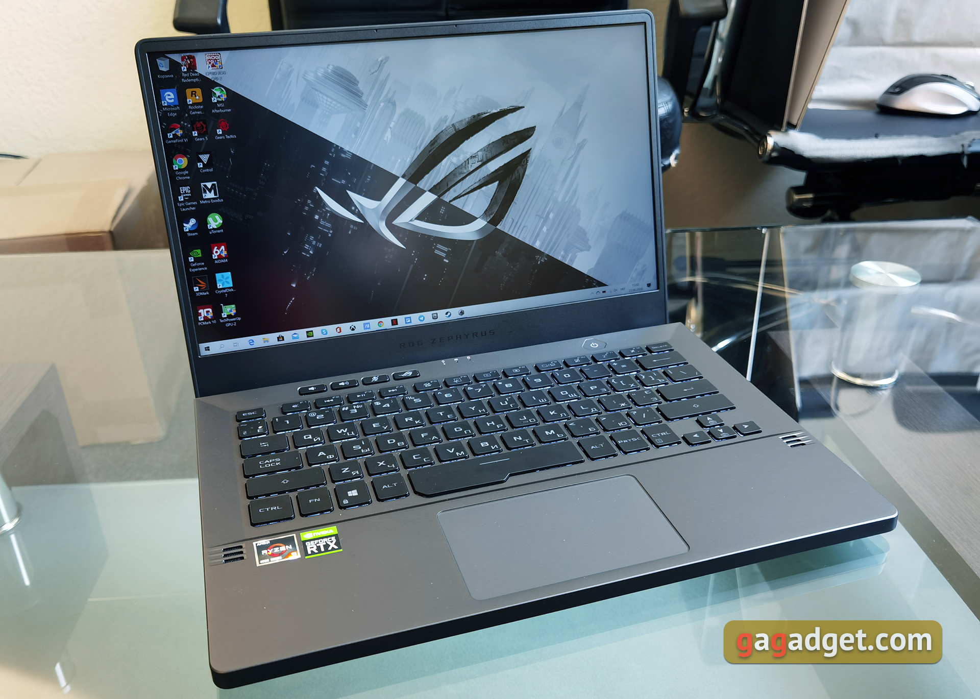 Review Of The Asus Rog Zephyrus G14 Gaming Laptop Proper Ultraportable Gaming Geek Tech Online