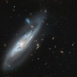 Look at the "ghost" galaxy captured by the Hubble telescope
