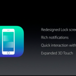 Apple introduced iOS 10 with a redesigned lock screen and smarter Siri