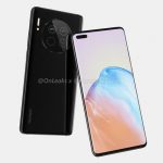 Huawei Mate 40 5G on renders: a huge camera with three modules, an unknown sensor and a "leaky" display with small curves