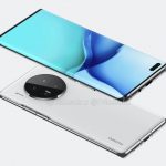 High-quality renders of Huawei Mate 40 Pro: a waterfall screen and a giant quad camera with a periscope module